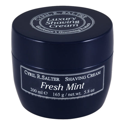 Cyril R. Salter Fresh Mint Shaving Cream 200ml