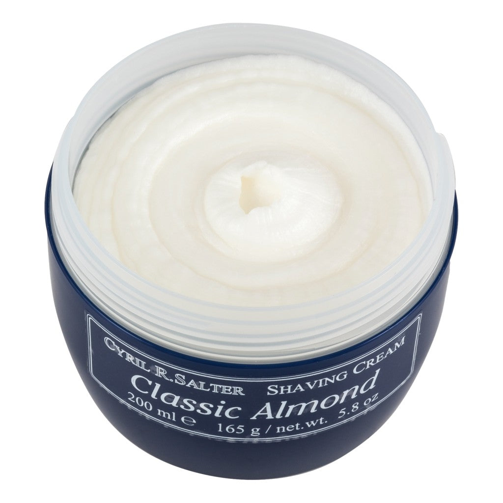 Crema de afeitar clásica de almendras Cyril R. Salter 200 ml