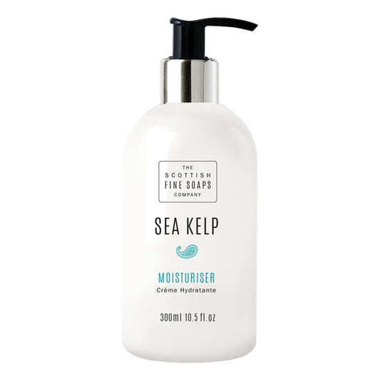 Scottish Fine Soaps Sea Kelp Moisturiser 300ml With A Refreshing Coastal Fragrance And Nutrient-Rich Formula In A Sleek Pump Bottle.