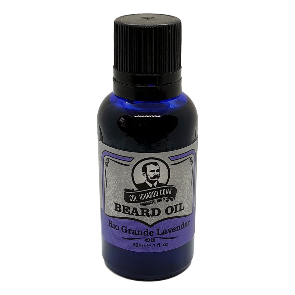 Colonel Conk’s Natural Beard Oil - Rio Grande Lavender 30ml | Male Grooming Supplies