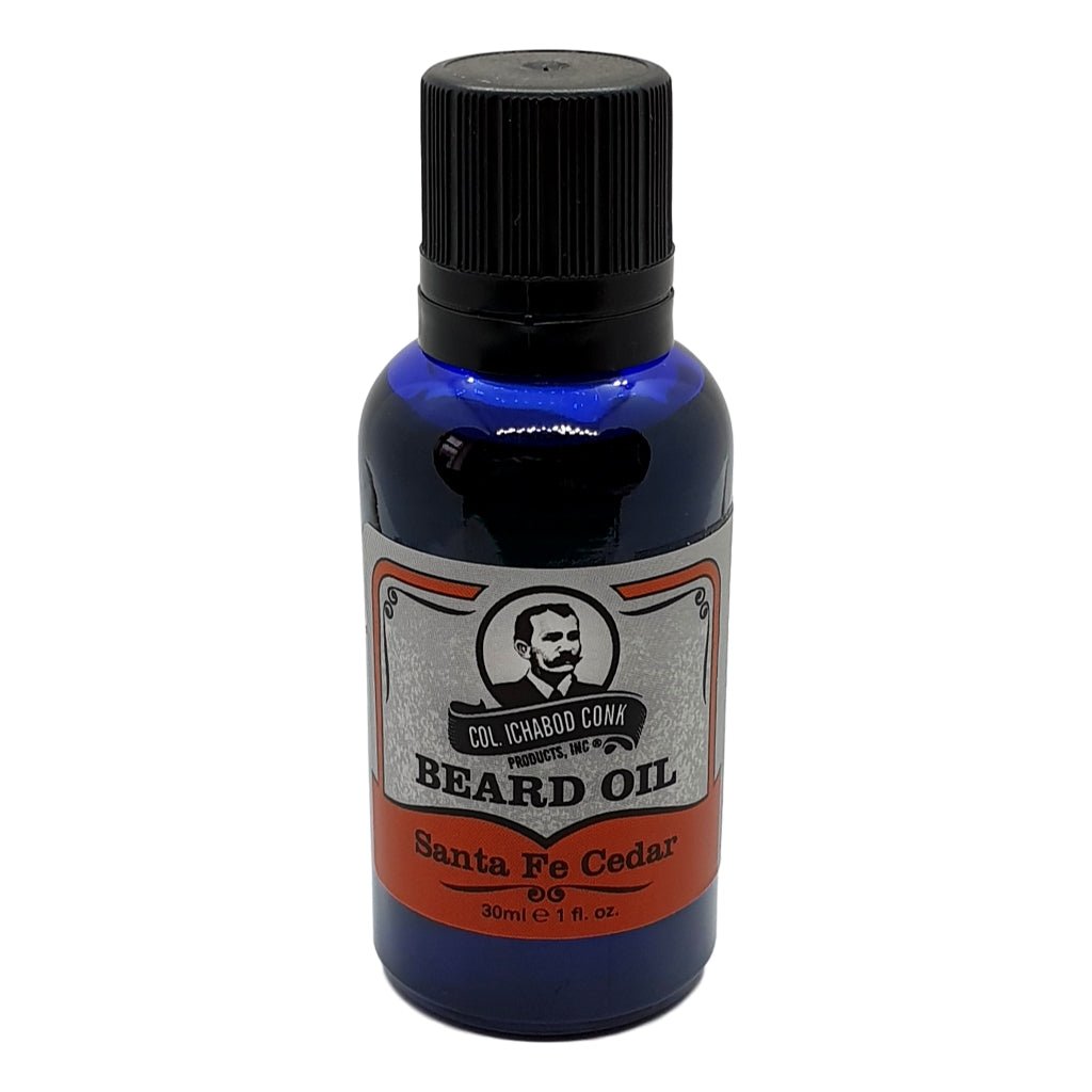 Colonel Conk’s Natural Beard Oil - Santa Fe Cedar 30ml | Male Grooming Supplies