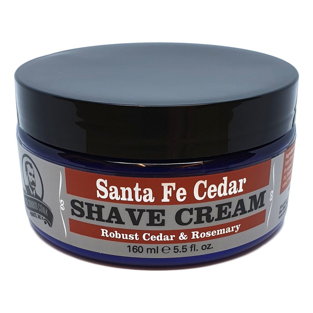 Colonel Conk’s Natural Shave Cream - Santa Fe Cedar 160ml | Male Grooming Supplies