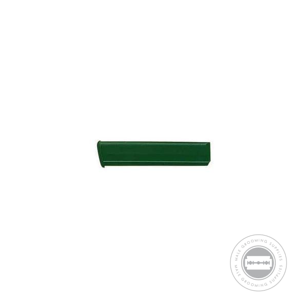 Dovo Blade Holder for Shavette in green robust plastic for precise shaving.