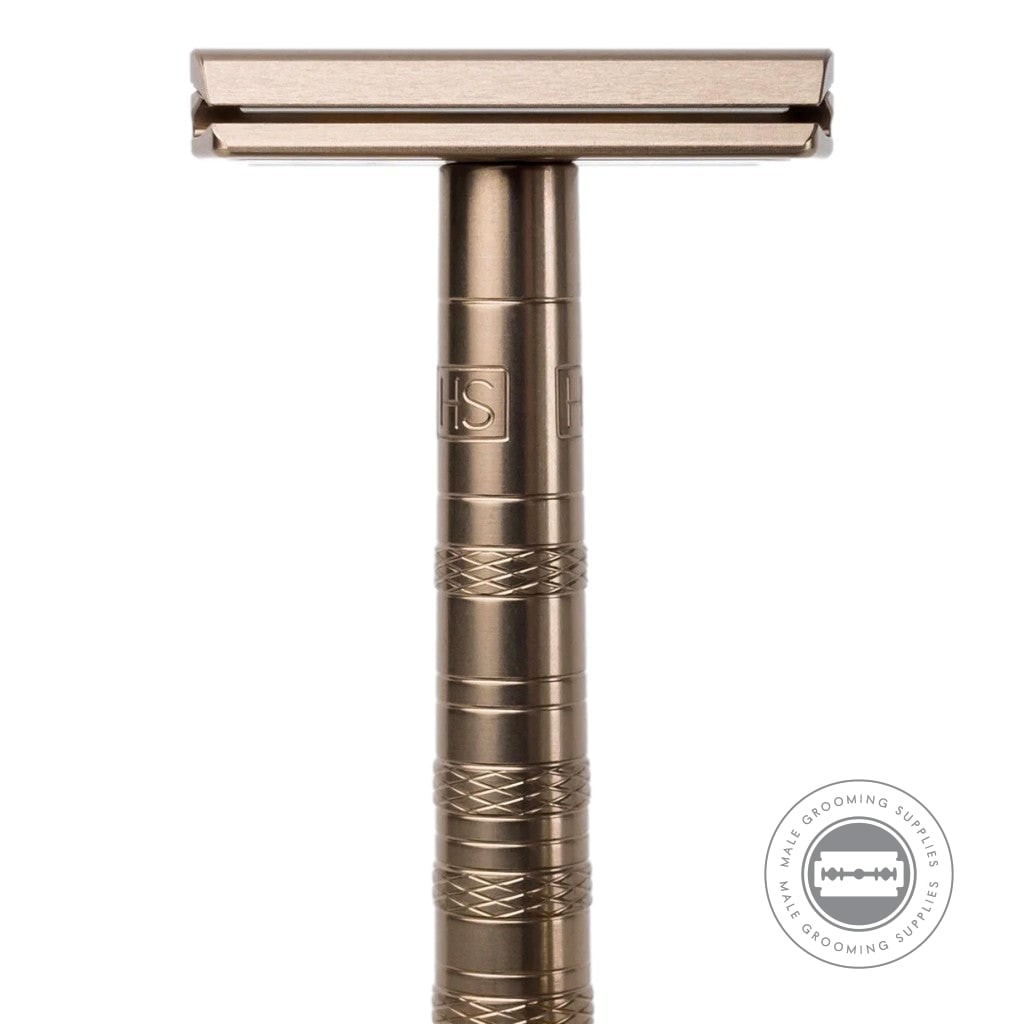 Henson AL13 Safety Razor V2.0 - Tan | Male Grooming Supplies