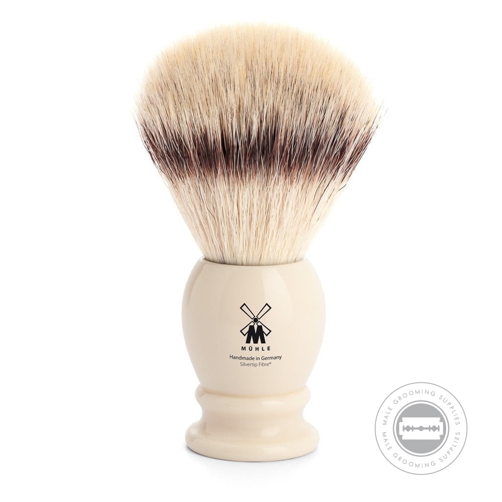 Muhle Classic Silvertip Fibre Shaving Brush – Male Grooming Supplies