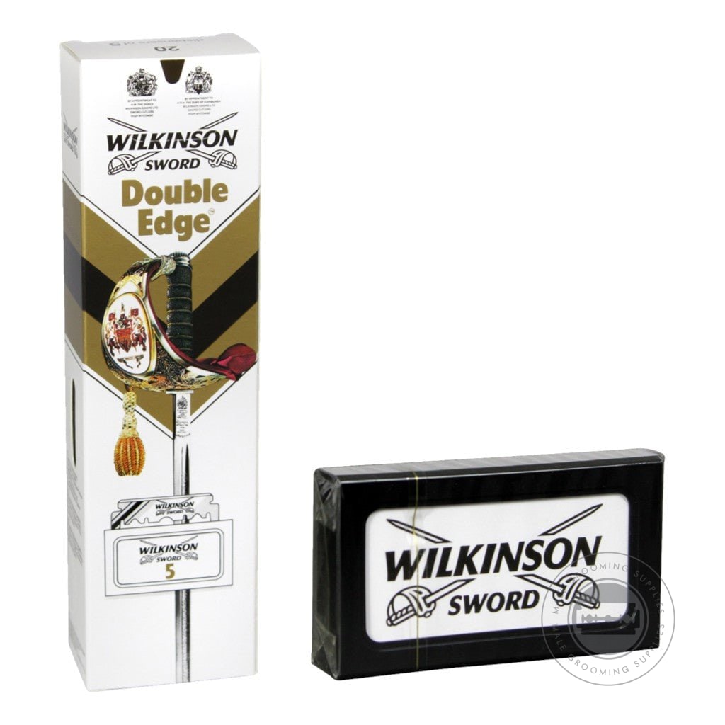 Wilkinson Sword Double Edge Razor Blades Pack Of 100 With Triple Coating And Classic Packaging.